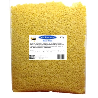 Image of Mouldmaster 500 g Bees Wax, Golden Yellow