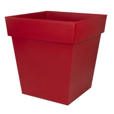 Image of EDA Flower Pot, Ruby Red, Hauteur 52,5 cm