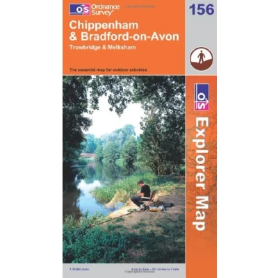 Image of Explorer 156 Chippenham &amp; Bradford on Avon Map With Digital Version