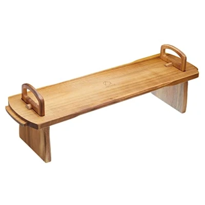 Image of Artesa Large Acacia Wood Antipasti Platform Platter
