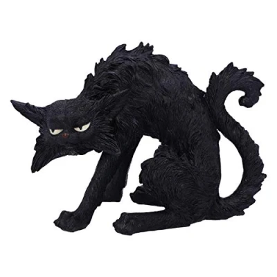 Image of Nemesis Now Small Black Cat Witches Familiar Figure Spite 23.5cm