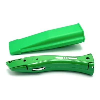 Image of CCA Green Carpet Fitter Trimming Utility Knife with Matching Holster