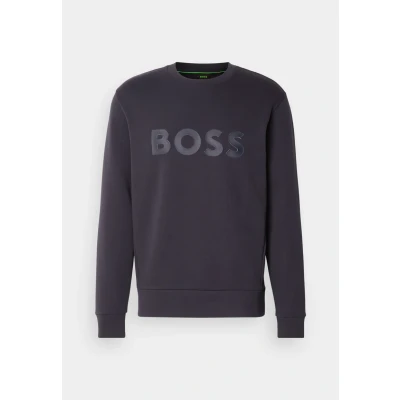 Image of BOSS Men&#039;s Salbo Sweatshirt, Dark Blue402, M