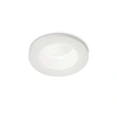 Image of Room 65 Round Recessed Downlight White IP65, 3000K, 8W