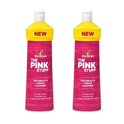 Image of Stardrops The Pink Stuff Miracle Multi Purpose Cream Cleaner 500ml (2 x 500ml)