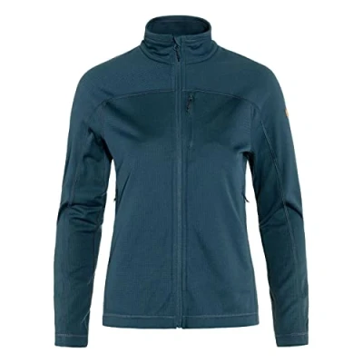 Image of Fjallraven 87142 534 Abisko Lite Fleece Jacket W Women&#039;s Indigo Blue Size M