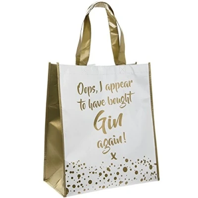 Image of The Leonardo Collection Reusable Shopping Bag Oops.. bought Gin again