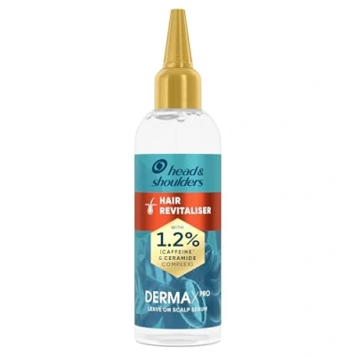 Image of Head &amp; Shoulders Hair Growth Serum, Dandruff Scalp Treatment, DermaXPRO, Leave in Conditioner, Helps Support Growth, Niacinamide Caffeine, For Dry and Thinning Hair, 145ml