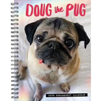 Image of Doug The Pug A5 Diary 2026