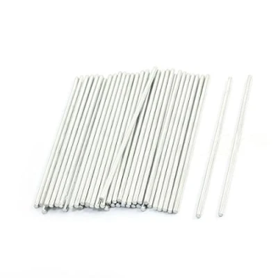 Image of Sourcingmap Car Frame Part 80mm x 2mm Stainless Steel Round Axle Rod Bar 50Pcs
