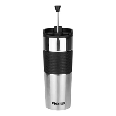 Image of Pioneer SVM500/PL Vacuum Travel Mug, Stainless Steel, 500 milliliters