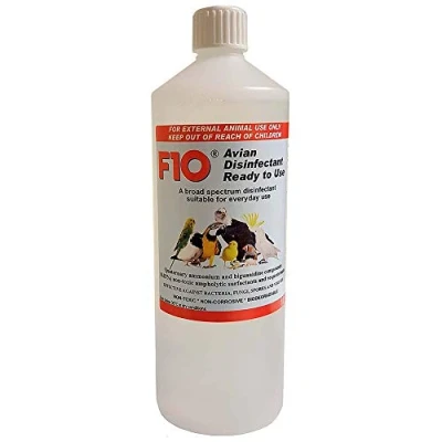 Image of F10 Avian Disinfectant Ready to Use 1 litre (refill bottle, no spray head included)