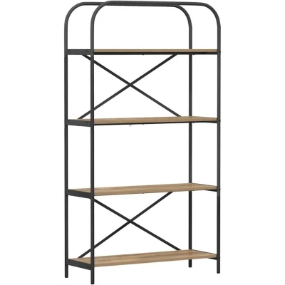 Image of vidaXL Bookshelf Artisan oak 80 x 30 146 cm Engineered wood