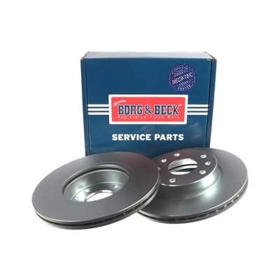 Image of Borg &amp; Beck BBD4285 Brake Disc Pair (Front): Land Rover Freelander 96