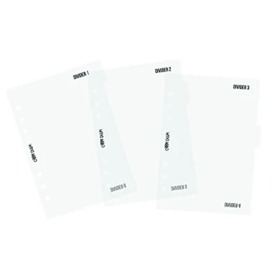 Image of Carpe Diem A5 Divider Templates, Medium