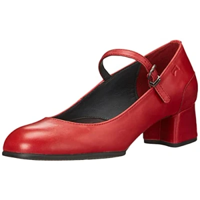 Image of Camper Classic heels, Women&#039;s, Size: 5, Medium red Leather