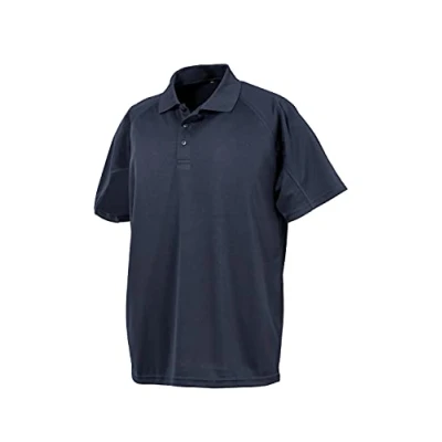 Image of Spiro Impact Performance Air Cool Polo 5XL Navy