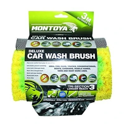 Image of MONTOYA MT63210 Deluxe Car Wash Brush, 3 m