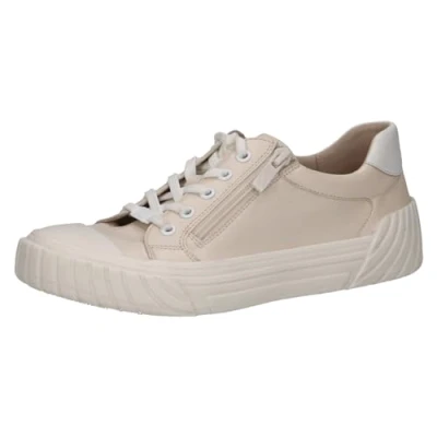 Image of CAPRICE Women&#039;s 9 23737 42 Sneaker, Cream Comb, 3.5 UK