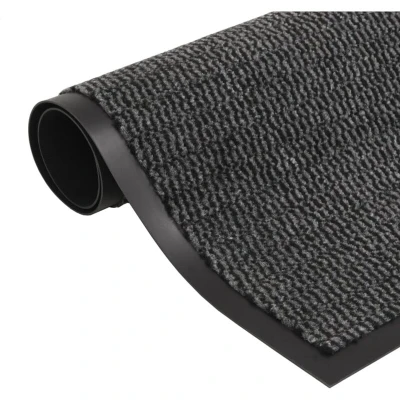 Image of vidaXL Dust Control Mat Rectangular Tufted 120x180 cm Anthracite