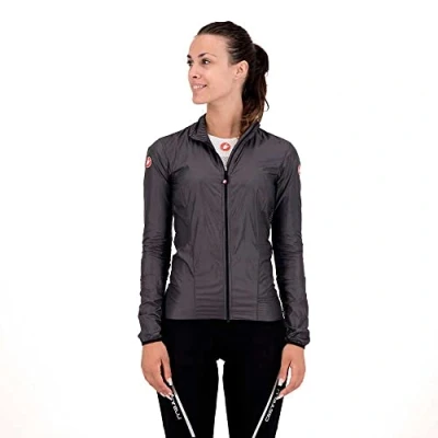 Image of CASTELLI 4520089 030 ARIA SHELL W Jacket Women&#039;s Dark Gray L