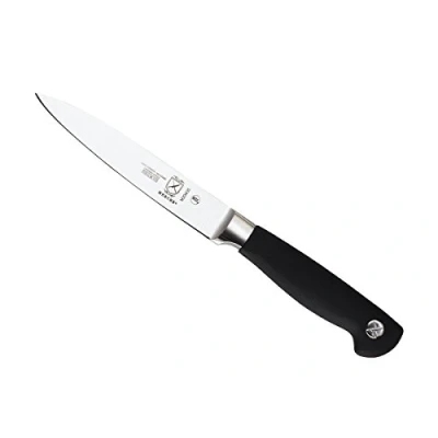 Image of Mercer Culinary Genesis 5 Inch Utility Knife, Stainless Steel, Black, 25x10x3 cm
