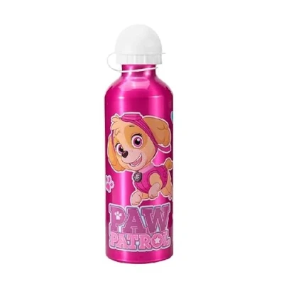 Image of Templar Paw Patrol Skye Pink Aluminum Water Bottle Kids Girls School Travel 520ml BPA Free
