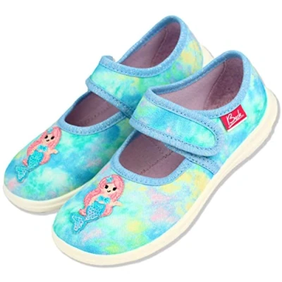 Image of Beck Mermaid Slipper, lightblue, 9.5 UK Child