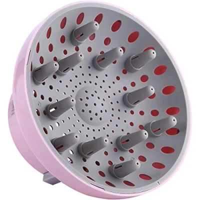 Image of Hairizone Universal Diffuser for Hair Dryers with Nozzle D=1.7&quot; 2.6&quot; (4.3 to 6.6 cm) Curly or Wavy Styling, Dry and Gain Maximum Volume Without Frizz, Pink