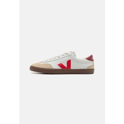 Image of Veja Volley Trainers, Men&#039;s, Size: 8, White/pekin/bark shoes