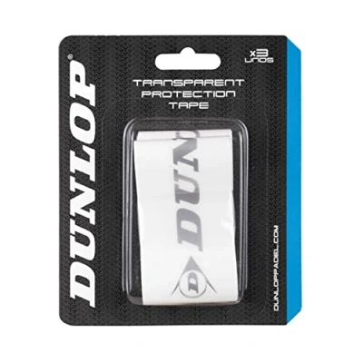 Image of Dunlop Padel Protection Tape, Transparent (3 pack)