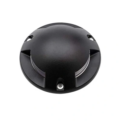 Image of LITECRAFT Surface Mount Ground Drive Over Light Outdoor IP67 Rated 3 Way Black