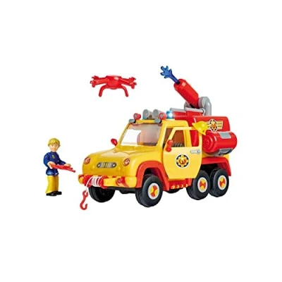 Image of Simba 109251094038 Fire Truck, Yellow, One Size