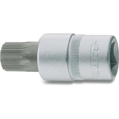 Image of T10198 Socket HAZET 990 16 M16 XZN Knurled