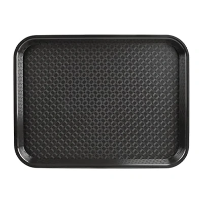 Image of Olympia Kristallon Foodservice Tray Black 350x450mm