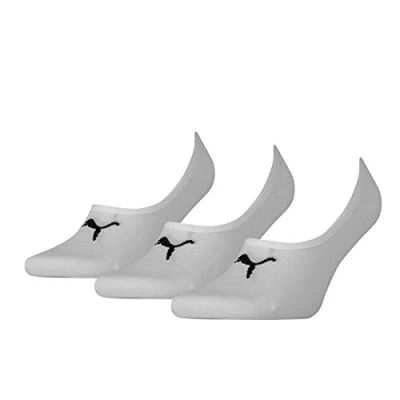 Image of Puma Unisex Footies Pack of 6 white (300), 39/42