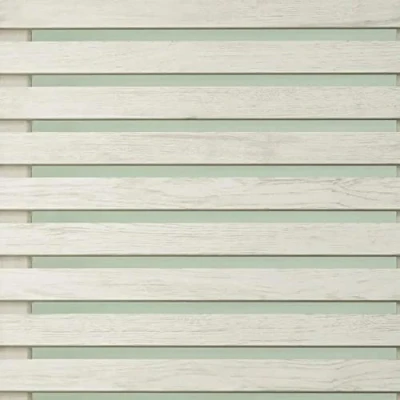 Image of Wood Slats Sage Green Wallpaper Rustic Modern Striped Contemporary Natural Weathered Timeless