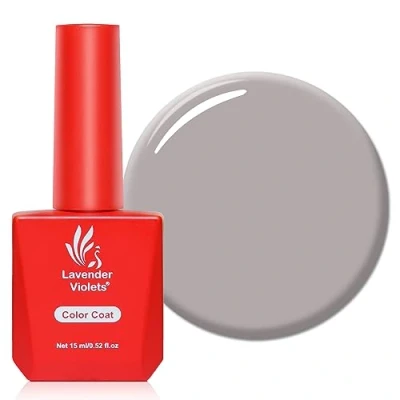 Image of Lavender Violets 15ml Gel Nail Polish UV LED Soak Off Lamp Curing Manicure Pedicure Larger Content Salon Quality Silver A0128