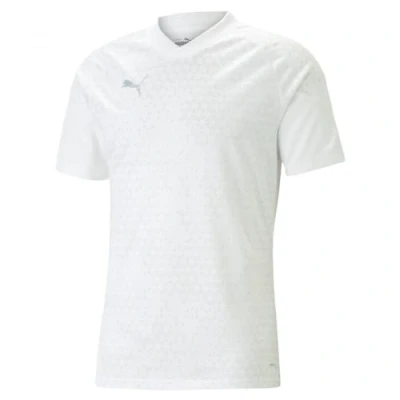Image of Puma Men&#039;s Teamcup Training Jersey Tee, White, L UK