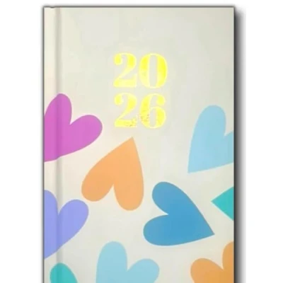 Image of 2025 Diary Pocket Size Week to View Diaries Full Year Journal Calendar Planner (Tiger)