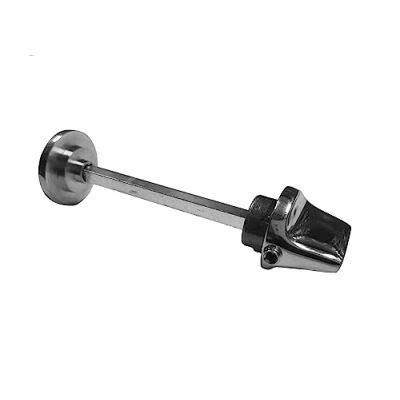 Image of EUROART Replacement Privacy Door Handle Turn and Emergency Release Satin Chrome &amp; Polished (Satin Chrome)