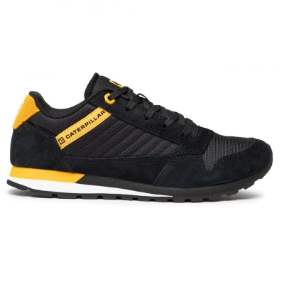 Image of Caterpillar Ventura Mens Black Trainers Size UK 9