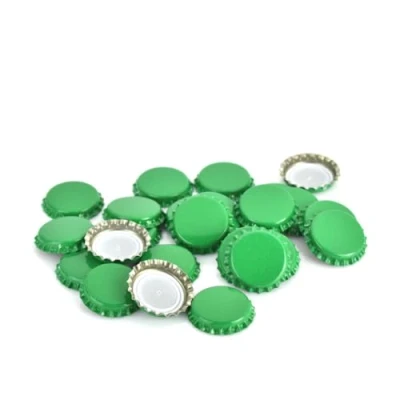 Image of DIAH DO IT AT HOME Crown Caps Pack of 100 Beer Brewing (Green Caps)