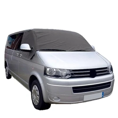 Image of UK Custom Covers Fits VW Transporter T5/T5.1 (2003 2015) Pop Top Screen Wrap Curtain Frost Protector (Dark Grey) SW940DARKGREY