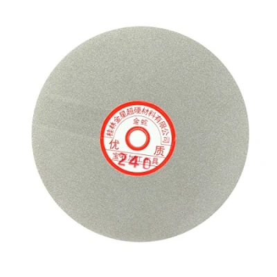 Image of Sourcingmap 6 inch Grit 240 Diamond Coated Flat Lap Wheel Grinding Sanding Polishing Disc