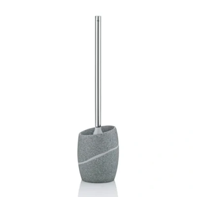 Image of Kela WC Set Talus of Poly in Grey, 16 x 45 cm