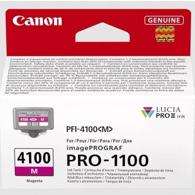 Image of Canon PFI 4100 Magenta Ink 6779C001