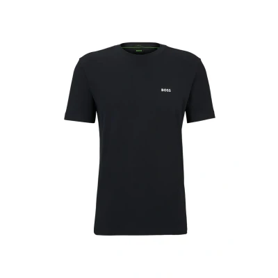Image of BOSS TEE Basic Tshirt, Men&#039;s, Size: Small, Dark blue