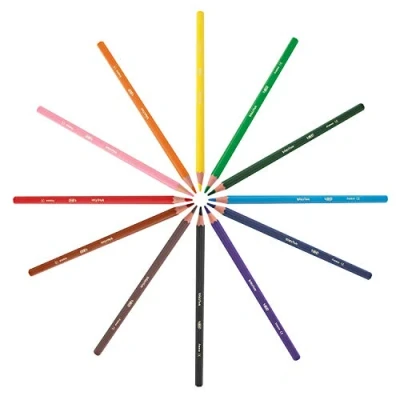 Image of BIC Kids Evolution ECOlutions Colouring Pencils Assorted Colours, Classpack of 144,880500