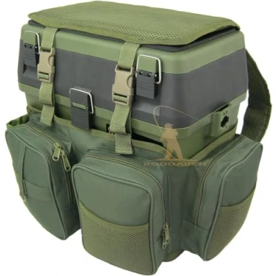 Image of Roddarch© Fishing Seat Box &amp; Rucksack. Fly Sea Coarse Backpack.